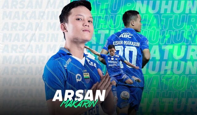 Arsan Makarin ikuti jejak para legenda Persib Bandung.