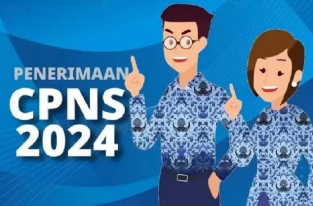 Ilustrasi pendaftaran CPNS 2024.