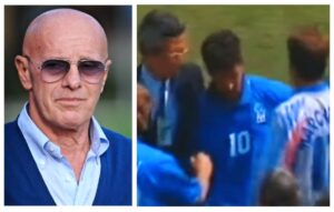 Ilustrasi Arrigo Sacchi dan Roberto Baggio