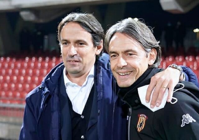 Simone Inzaghi dan Pippo Inzaghi