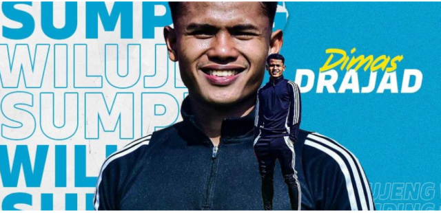 Sudah resmi Dimas Drajad gabung Persib Bandung untuk durasi kontrak 3 tahun.