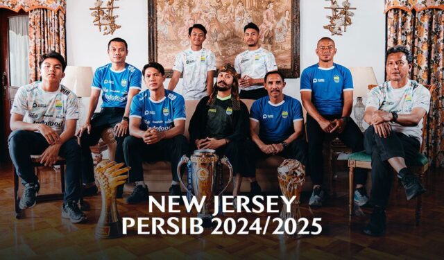 Jersey baru Persib musim 2024/2025 dilaunching yang memiliki makna, filosofi dan harganya.