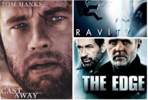 Kolase film The Edge,Cast Away dan Gravity
