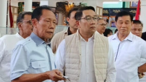 Ridwan Kamil, calon gubernur Jakarta dari Koalisi Indonesia Maju (KIM) Plus menjelaskan alasan Sahroni mundur dari tim sukses Rido.