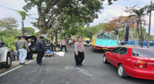 Wirayuda, seorang pelajar SMK di Tasikmalaya tewas kecelakaan di Jalan Letkol Baasir Surya, Kota Tasikmalaya, Rabu 4 September 2024 siang. 